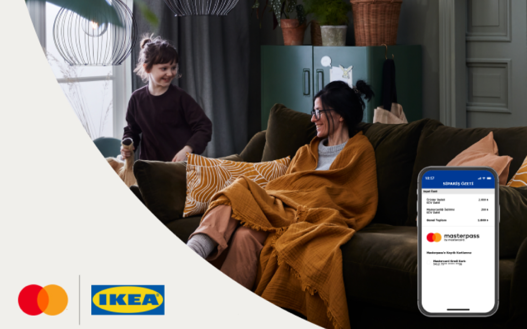 Masterpass'e kayıtlı Mastercard'ınla ikea.com.tr'de 200 TL İndirim!