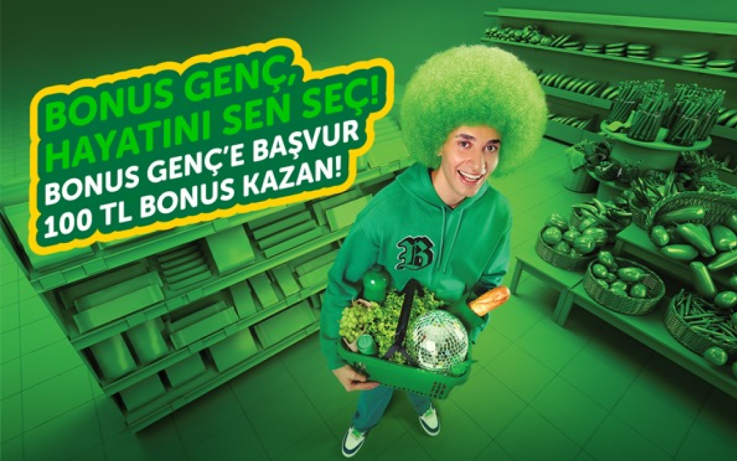 Bonus Genç’e başvur 100 TL bonus kazan!