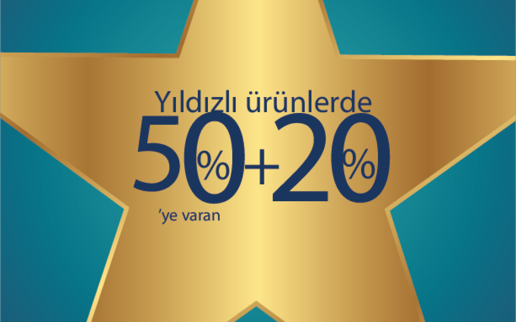 Beymen’lerde yıldızlı ürün alışverişlerinde %50 indirime ek %20 indirim!