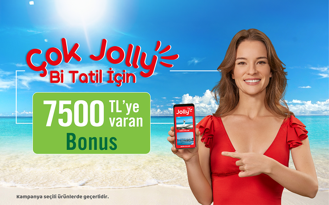 Jolly’de 7.500 TL’ye varan bonus!