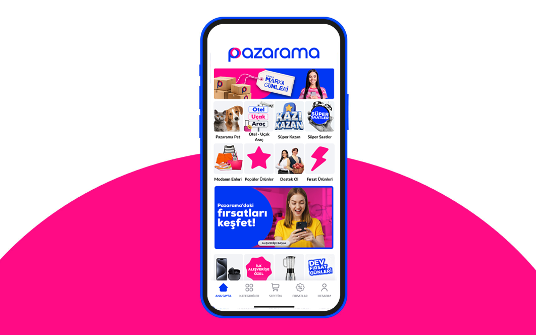 Pazarama’da 3.000 TL ve üzeri alışverişe 300 TL bonus!